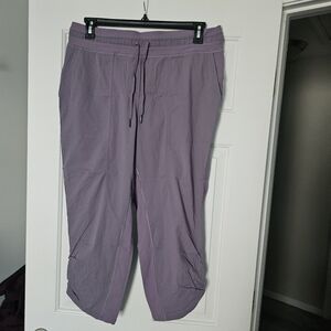 Lululemon Athletica Lavender Ribbed Pants Size 14